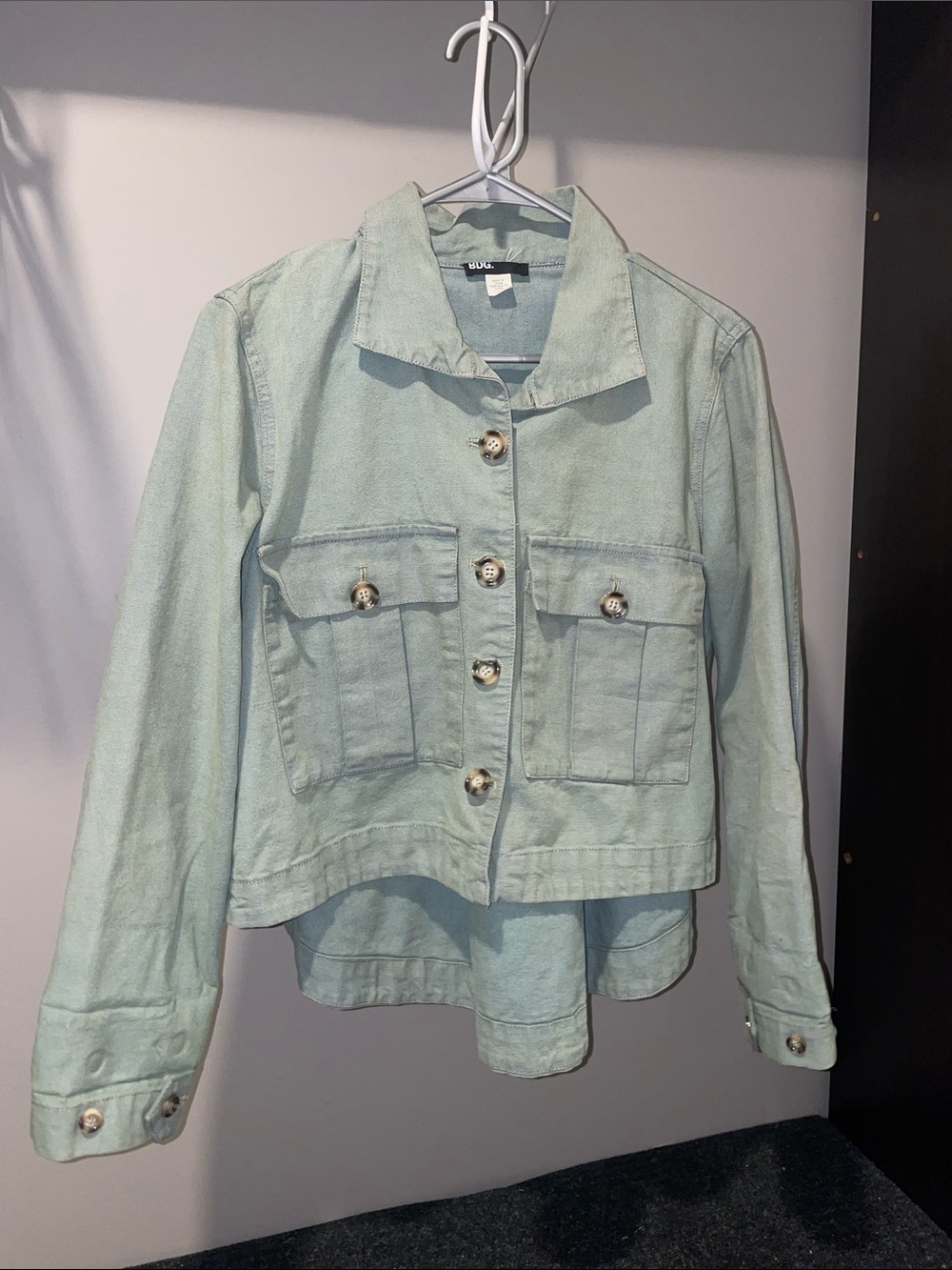 BDG Light Sage Green Utility Jacket